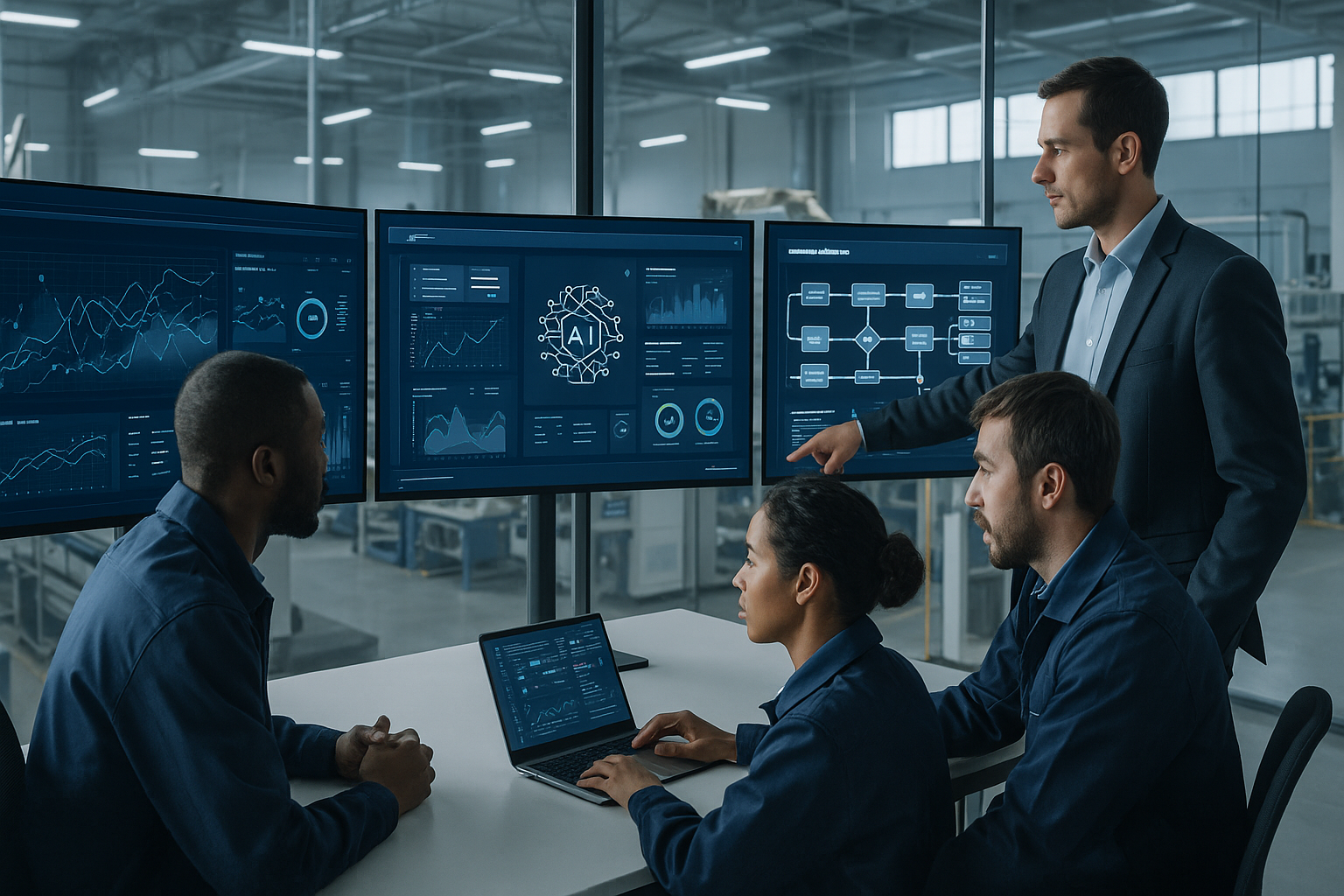 AI generativa nei processi aziendali B2B: applicazioni pratiche e vantaggi per PMI e manifattura